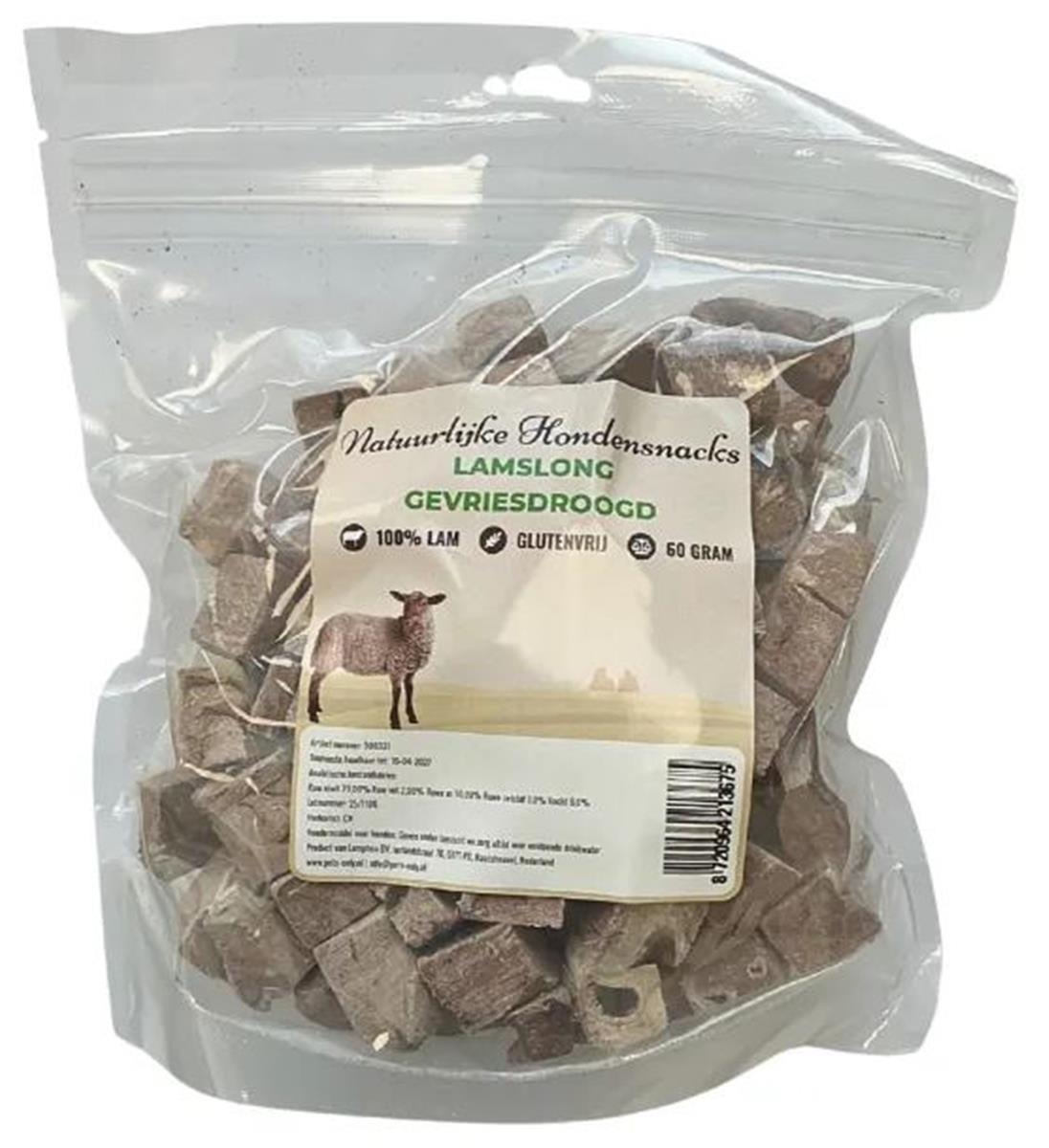 Lamslong gevriesdroogd 60gr